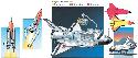 A space shuttle flight has three distinct phases....